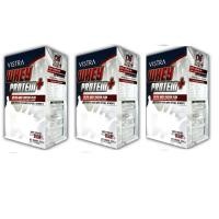 ราคา Vistra Whey Protein Plus 1 กล่อง เวย์ โปรตีน 15 ซอง 3 กล่อง (402009245)