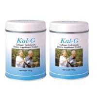 ราคา Kal G แคล จี ฟื้นฟูข้อและกระดูก 150 G x 2 กระป๋อง (101094727)