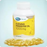 ราคา Mega We Care Evening Primrose Oil 1000 mg อาหารเสริมบำรุงผิว 30 แคปซูล (104284073)