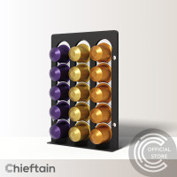 ราคา ชั้นวางแคปซูลกาแฟ ที่วางแคปซูลกาแฟ Nespresso สีดำ (725572724)