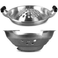 ราคา The Well ชุดเตาย่างหมูกระทะ เตาหมูกระทะ ชุดเตาย่างเนื้อกระทะ กระทะหมูกระทะ ขนาด 30ซม เตาย่าง กระทะย่างเกาหลี เตาถ่าน เตาปิ้งย่าง เตาย่างถ่าน กระทะเนื้อย่าง วัสดุผลิตจากอลูมิเนียมคุณภาพอย่างดี (1420984