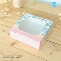 ราคา Goodboxpack 20ใบ แพ็ค กล่องชิฟฟ่อน เคลือบกันซึม ลายดอกไม้ชมพูฟ้า ขนาด กว้าง 15 x ยาว 15 x สูง 5 ซม (514050731)