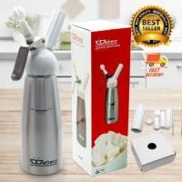 ราคา JIPATHA ขวดวิปครีม ขวดสำหรับวีปครีม ที่ทำวิปครีม เครื่องทำวิปครีม ขวดทำวิปครีม 0 5 ลิตร สีเงิน กระบอกวิปครีม ขวดทำวิปปิ้งครีม ขวดบีบวิปครีม กระบอกวิปครีมราคาถูก ผลิตจากอะลูมิเนียม วัสดุอย่างดี ทนแรงดั