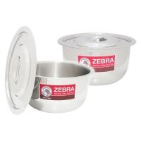 ราคา Zebra ชุดหม้อแขก แพ็คคู่ 30 ซม 2 ใบ ตราหัวม้าลาย (12403874)