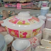 ราคา โถข้าว โถข้าวเด็ก ขนาด 6 5 นิ้ว โถข้าวเล็ก มีฝาปิด โถใส่ข้าวลายการ์ตูน สำหรับใส่ข้าว น้ำซุป ป้อนเล็ก โถข้าวพลาสติก ใส่อาหารได้ปลอดภัย (1175722420)