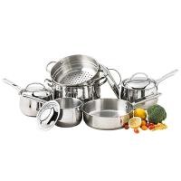 ราคา MEYER ชุดเครื่องครัว รุ่น 73291 T ชุด 10 ชิ้น สีสเตนเลส (1676128951)