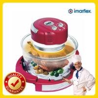 ราคา Imarflex หม้ออบลมร้อน เตาอบลมร้อน ฝาอบลมร้อน หม้อฝาอบลมร้อน หม้ออบลมร้อนฮาโลเจน ฝาอบลมร้อนฮาโลเจน ขนาด 12 ลิตร Imarflex รุ่น IB 703 12L Convection oven Halogen oven (557658705)