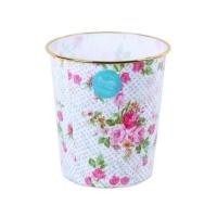 ราคา ไดโซ Daiso ถังขยะลายดอกไม้ 22x22x24ซม (516486951)