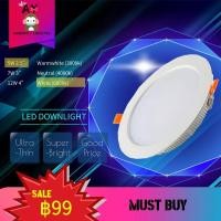 ราคา LED Downlight white neutral warm white 2 5 5w 3 7w 4 12w โคมไฟดาวน์ไลต์ ขาว อบอุ่นขาว 2 5 5w 3 7w 4 12w (535798038)