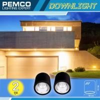 ราคา PEMCO โคมไฟดาวน์ไลท์แบบกลมติดลอยสีดำ 4นิ้ว ขั้วE27 DOWNLIGHT แพ็ค 2 ชุด 4422 RO BK (722934209)