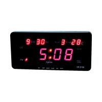 ราคา Telecorsa Caixing นาฬิกาดิจิตอล LED DIGITAL CLOCK แบบแขวนผนัง รุ่น CX 2158 (744530332)