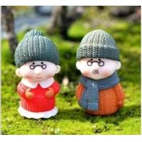 ราคา มาเป็นคู่ ตุ๊กตาจิ๋วตา ยาย ขนาดสูง 4 ซม สำหรับแต่งสวนถาด ตกแต่งบ้าน และงาน DIY ตกแต่งต่างๆ ตามสไตล์คุณ จำนวน 2 ตัว (1040766117)