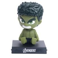 ราคา Hulk Model โมเดล ฮัค อเวนเจอร์ หัวดุ๊กดิ๊ก ตั้ง โชว์ หน้า รถ คอสปริง แท่นวาง โทรศัพท์ มือถือ Infinity War Avengers Marvel (807034955)