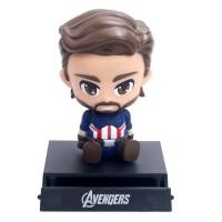 ราคา Captain America Model โมเดล กัปตัน อเมริกา อเวนเจอร์ หัวดุ๊กดิ๊ก ตั้ง โชว์ หน้า รถ คอสปริง แท่นวาง โทรศัพท์ มือถือ Infinity War (806334122)