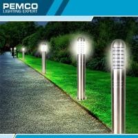 ราคา PEMCO โคมไฟตั้งพื้นสนามหญ้า โคมไฟสวนหน้าบ้าน ขั้วE27 แพ็ค 1 ชุด 09001 80 (600696356)