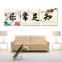 ราคา มีกรอบพร้อมแขวน Size 40x40 cm ต่อภาพ เมื่อนำมาต่อกัน 3 ภาพจะได้ 120x40 cm รูปติดผนัง กรอบรูป ภาพติดผนัง กรอบลอย กรอบรูปไม้ ภาพมงคล ภาพแคนวาส กรอบรูปแคนวาส กรอบแคนวาส canvas ภาพดอกบัวกับอักษรจีน Set 3