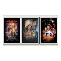 ราคา โปสเตอร์หนังชุด STAR WARS EPISODE 1 2 3 STAR WARS EPISODE 1 2 3 MOVIE POSTER SET x3 (1038192358)