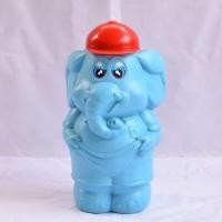 ราคา กระปุกออมสินพลาสติกรูปช้าง ขนาดใหญ่ 14x18x34 ซ ม คละสี (704302099)