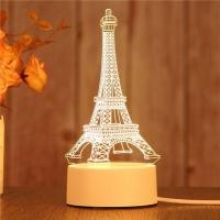 ราคา โคมไฟตั้งโต๊ะ 3D 3D small night lights Bomart (1080536137)