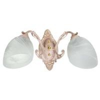 ราคา WH โคมไฟกิ่งติดผนังภายใน โป๊ะแก้วลายหินอ่อน กิ่งคู่ พร้อมหลอด รุ่น WL 8309 2 (10768190)