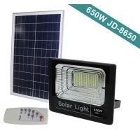 ราคา ไฟสปอร์ตไลท์ LED 650W JD 8650 แสงสีขาว Spotlight Led ไฟโชล่าเซลล์ โคมไฟสปอร์ตไลท์ โคมไฟโซล่าเซล โคมไฟถนนล่าเซลล์ Solar Cell พร้อมรีโมท สปอตไลท์ SOLAR LIGHT (1084048493)