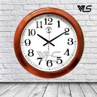 ราคา โปรโมชั่น นาฬิกาแขวน นาฬิกา นาฬิกาแขวนตราสมอ Anchor Brand No 64 สีน้ำตาลเข้มลายไม้ ขนาด 18 นิ้ว ราคาถูก (1559402488)