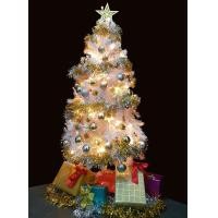 ราคา X Mas ต้นคริสมาสต์ปลอมสีขาวฐานเหล็ก ต้นคริสต์มาสขนาดเล็ก พร้อมของตกแต่งธีมสีล้วน ต้นคริสมาสปลอมชนิดพุ่มหนา ขนาด1 5เมตร 5ฟุต 5 1 5M Medium sized WHITE Christmas Tree (1096978179)