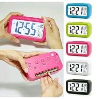 ราคา นาฬิกาปลุก นาฬิกาปลุกตั้งโต๊ะ เรืองแสง สีขาว LCD Clock NO 1019 นาฬิกาปลุกตั้งโต๊ะ One7 (1274926287)