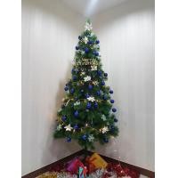 ราคา X Mas ต้นคริสมาสต์ปลอมสีเขียวก้านสนฟูหนาฐานเหล็กพร้อมของตกแต่งธีมลูกบอล ต้นคริสมาสปลอมชนิดพุ่มหนา ขนาด2 4เมตร 8ฟุต ต้นคริสต์มาสขนาดกลาง 8 2 4M Medium sized Christmas Tree (1109238138)