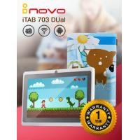 ราคา iNOVO iTAB 703 แท็บเล็ตขนาด 7 นิ้ว ความละเอียด 1024x600 พิกเซล การเชื่อมต่อ WiFi การ์ดความจำสูงสุด 32 GB รับประกัน 1 ปีจากบริษัทผู้ผลิต (1447480678)