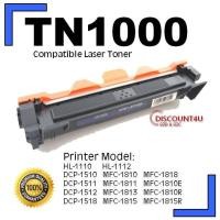 ราคา Discount4U ใช้สำหรับรุ่น TN1000 For Brother HL 1110 HL 1111 HL 1210W DCP 1510 DCP 1511 MFC 1810 MFC 1811 MFC 1815 MFC 1910W (1118792174)