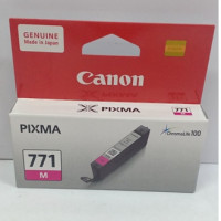 ราคา Canon CLI 771 MAGENTA ตลับหมึกของเเท้ สีเเดง (1249292724)