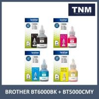 ราคา หมึกปริ้นเตอร์ หมึกพิมพ์ BROTHER BT 6000BK BT5000C M Y Set หมึกดำ หมึกสี 3 สี 4 ขวด (1378968615)