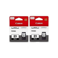 ราคา CANON INKJET PG 89 BLACK ตลับหมึก แพค 2 ตลับ (368440151)