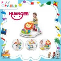 ราคา Huanger รถหัดเดินสิงโต 4 in 1 Lion entertainer walker รถผลักเดิน เก้าอี้ ของเล่นมีเสียง กระตุ้นพัฒนาการ สำหรับเด็ก 4 เดือนขึ้นไป (1347872401)
