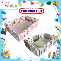 ราคา Haenim คอกกั้นเด็ก รุ่น Petit สีเทา มีแผงกิจกรรมเสริมทักษะทั้งในด้านการบริหารข้อมือ การมองเห็น และความจำ เหมาะสำหรับเด็กอายุ 3 เดือน 5 ปี (1433550118)