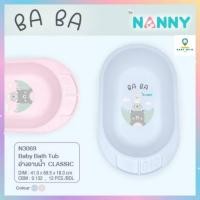 ราคา NANNY แนนนี่ ผลิตภัณฑ์อ่างอาบน้ำเด็ก รุ่น BABA BEAR มีสีฟ้า N3069 (1649322518)