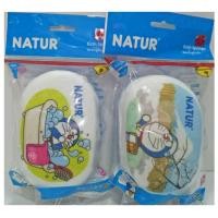 ราคา Natur ฟองน้ำถูตัวทารก แพคคู่ ทรงรี DORAEMON แพ็ค 2 ชิ้น (210909517)