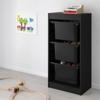 ราคา ชั้นเก็บของเล่นพร้อมกล่องลิ้นชัก มี 4 สี ขนาด 46x30x95 ซม (1527196786)