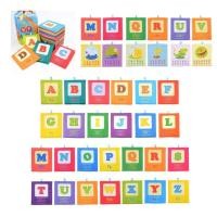 ราคา Smart Kiddy Shop การ์ดผ้า ABC แฟลชการ์ด Flash card A Z หนังสือเสริมพัฒนาการ หนังสือภาษาอังกฤษ หนังสือสำหรับเด็กเล็ก (1375302565)