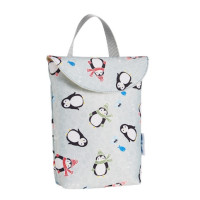 ราคา ส่งฟรี KERRY ถุงผ้าใส่แพมเพิส ใส่ของอเนกประสงค์ ใส่ขวดนม แพมเพิส ipad หนังสือ ฯลฯ มีหูหิ้ว ผ้า Polyester กันน้ำ กันฝุ่น (1235784312)