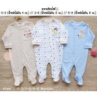 ราคา ชุดหมียาวคลุมเท้า 3 ชุด 400 บ เสื้อผ้าเด็ก ชุดนอนเด็ก ชุดหมีเด็ก ชุดเด็ก ชุดเด็อ่อน ชุดเด็กแรกเกิด (1188766673)