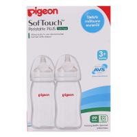 ราคา พีเจ้น ขวดนมคอกว้าง ขนาด 8 ออนซ์ พร้อมจุกนม Y Cut ขนาด M แพ็คคู่ (1435964227)