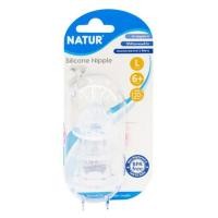 ราคา เนเจอร์ จุกนมซิลิโคน รุ่น N 3N ขนาด L แพ็ค 3 (1435942650)