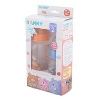 ราคา แนนนี่ ฟินฟิน ขวดนม พีพี 4 8 ออนซ์ ขนาดละ 1 ขวด คละสี (1435916803)