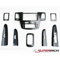 ราคา TFP ชุดตกแต่งภายในหน้าคอนโซลลายแคฟล่า Panel Cover Fortuner05 08 รุ่น TOP เกียร์ AUTO (12306685)