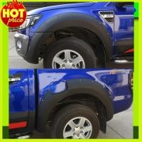 ราคา คิ้วล้อสีดำด้าน 9นิ้ว มีน๊อต V2 FORD RANGER T6 2012 2013 2014 รุ่น 2ประตูแค๊บยกสูง AO (1047616812)