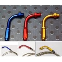 ราคา ข้องอสายเร่งสีราคาต่อตัวสีน้ำเงิน ข้องอ สายคันเร่งอลูมิเนียม (537496602)