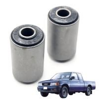 ราคา ลูกยางหูแหนบหน้า บูชหูแหนบหน้า ยางหูแหนบหน้า แบบเหล็ก ยาง 2 ชิ้น อีซูซุ ดีแม็กซ์ ปิ๊คอัพ สีดำ สำหรับ Isuzu TFR D Max Pick Up ปี 1990 2006 (963376423)