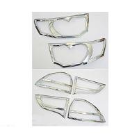 ราคา ครอบไฟหน้า ครอบไฟท้าย MISTUBISHI PAJERO SPORT ปี 2010 2011 2012 2013 2014 2015 ชุบโครเมียม จำนวน 6ชิ้น มิตซูบิชิ มิสซูบิชิ ปาเจโร่ สำหรับรถกระบะ สินค้าราคาถูก คุณภาพดี (895302855)